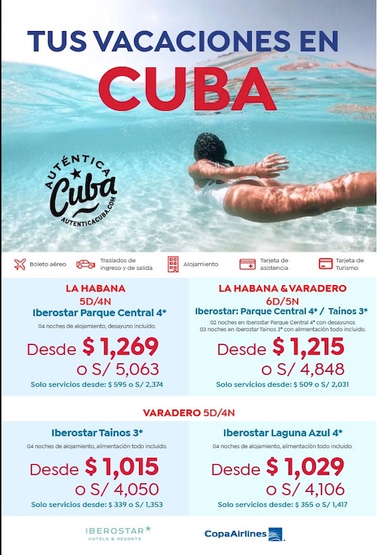 Tus vacaciones en CUBA